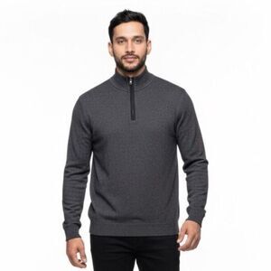 Men’s Van Hensen pull over zip sweater